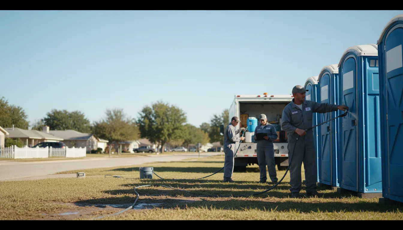 Long-Term Portable Toilet Rental in Holyrood, KS near me